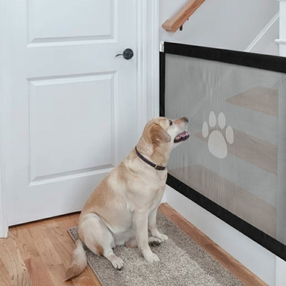 Haushalt Haustier Zaun Hund Zaun Isolation Netz Klapp Belüftung Schutzhülle Zaun Baby Sicherheit Zaun Hund Barriere Welpen Tor #3