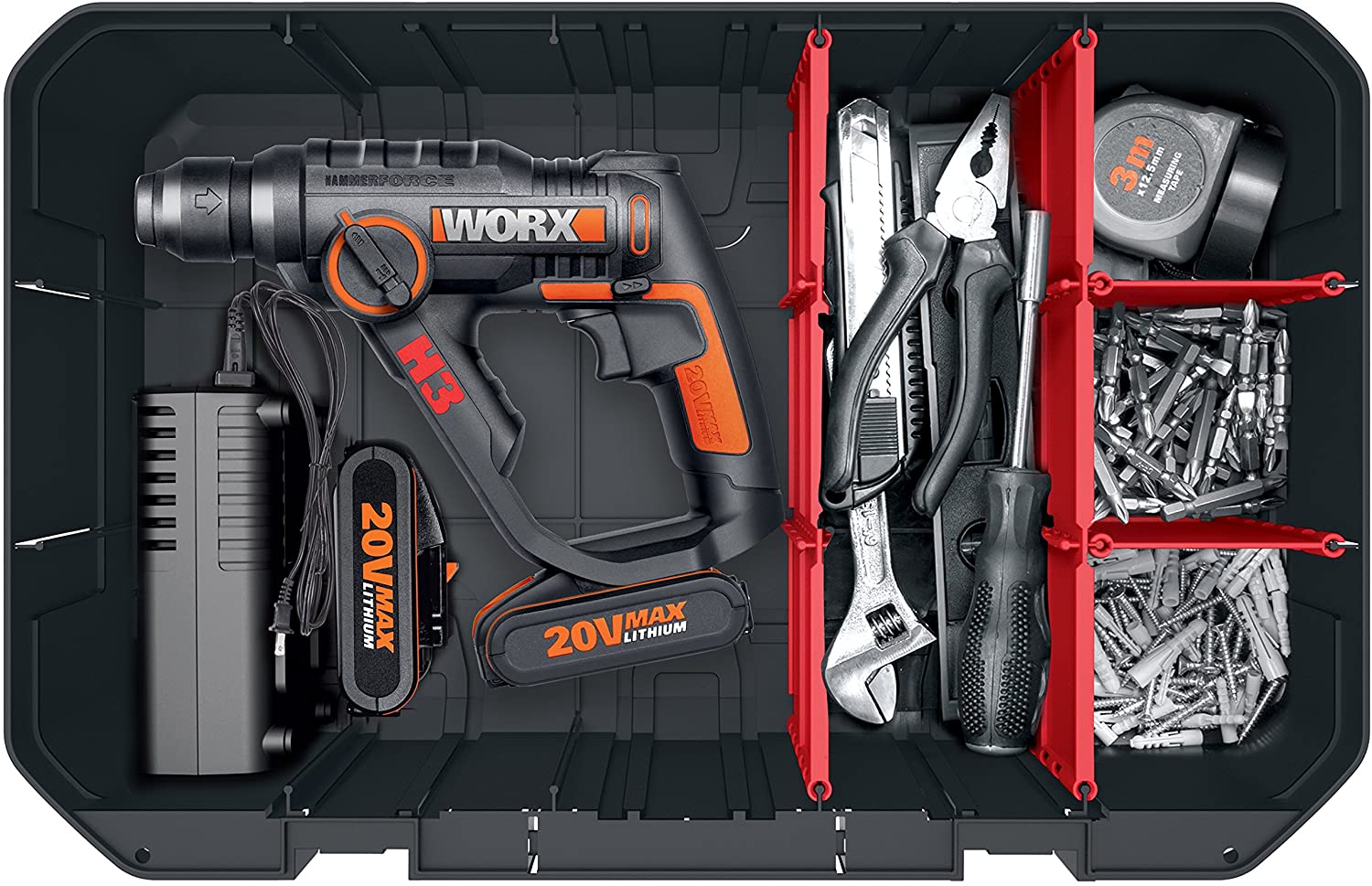 Carry Case Tool Organiser Tool Boxes Tool Set Hand Tools for Car Repair Ratchet Spanner Wrench Socket Tool Kits