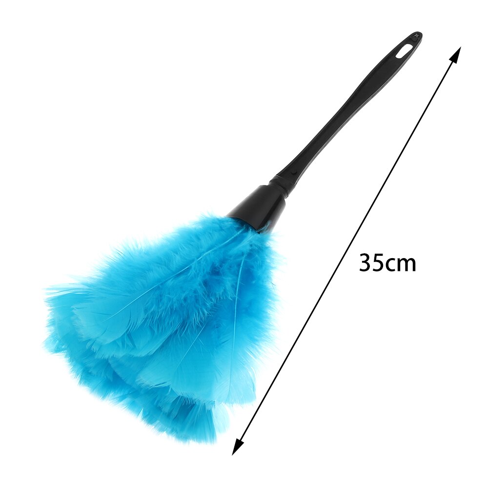 1Pc Turkije Plumeau Kleurrijke Anti-Statische Plastic Handvat Reinigen Stof Auto Dashboard Cleaner Draagbare Tools Voor Huishoudelijke