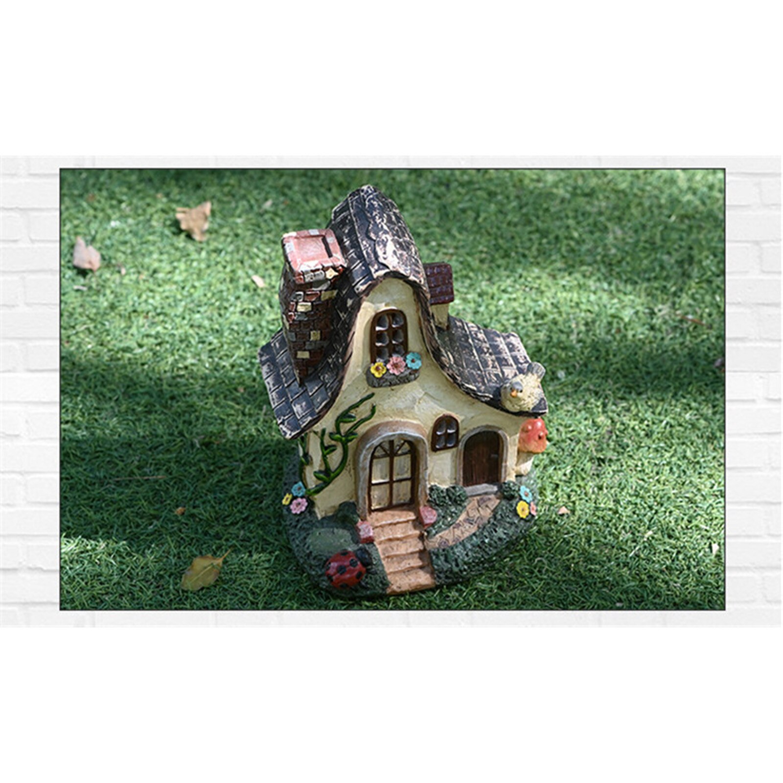 4 # Mini Hars Huis Fairy Garden Micro Landschap Pastorals Huis Hars Ambachten Restaurant Tuin Woondecoratie Sieraden Standbeeld