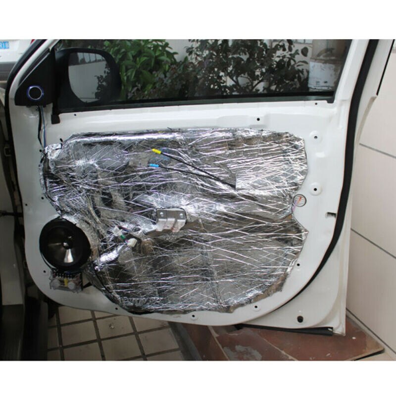 Car Soundproof Mat 25x50cm Firewall noise Insulator Pad forVolvo S40 S60 S80 XC60 XC90 V40 V60 Any Cars XC40 360c V90 V40