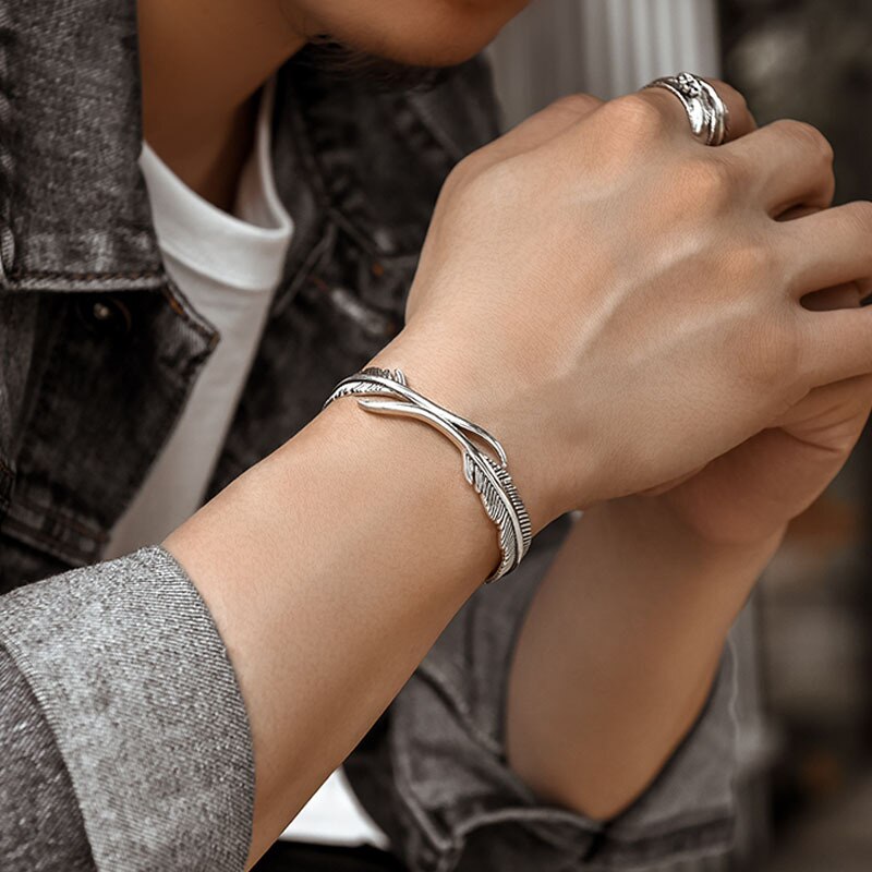Pixiu-brazalete con amuleto de la suerte para hombre y mujer, brazalete abierto, de San Valentín: BR21Y0315
