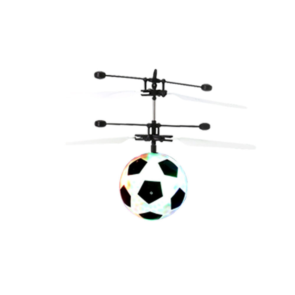 Sensor de detección de aviones, colorida bola voladora brillante, iluminación LED integrada para niños adolescentes, juguetes eléctricos para niños,: Soccer