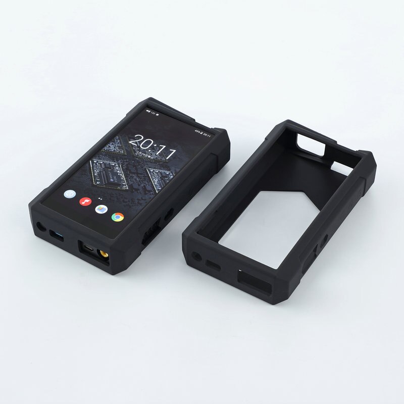 Soft Cover Silicone Case for FiiO M17: black
