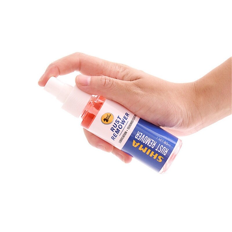 Car Rust Remover, Derusting Spray, Car Maintenance Cleaning, 80ml