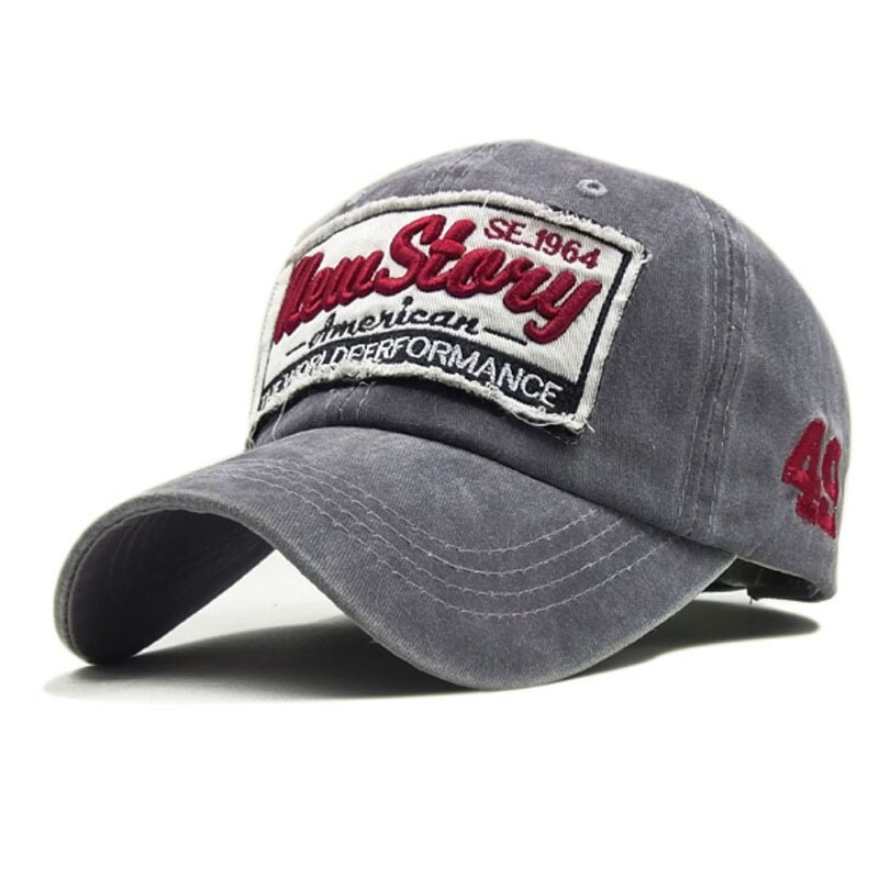 Vasket bomuld baseball kasket snapback hat mænd kvinder retro sommer hip hop monterede kasketter afslappet bogstav casquette gorra hombre bone