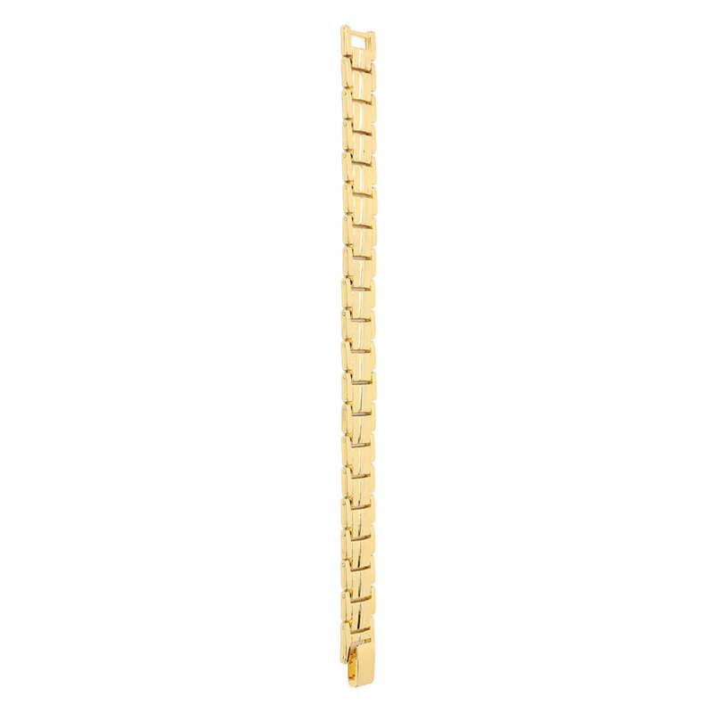 Titan Stahl Therapie Armbänder Magnet Therapie Armbänder reduzieren statisch Elektrizität verbessern Schlaf doppelt Reihe Magnete Pro Männer Pro