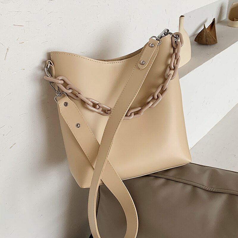 coréen grande capacité sac seau sac à main et sac à bandoulière sac de messager sac fourre-tout largeur 27cm hauteur 28cm