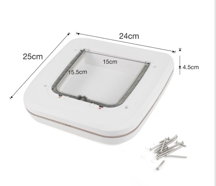 chien chat rabat porte aimant rabat porte chien chats chaton ABS plastique petit Kit porte pour animaux de compagnie chat chiens rabat portes produit pour animaux de compagnie HWC