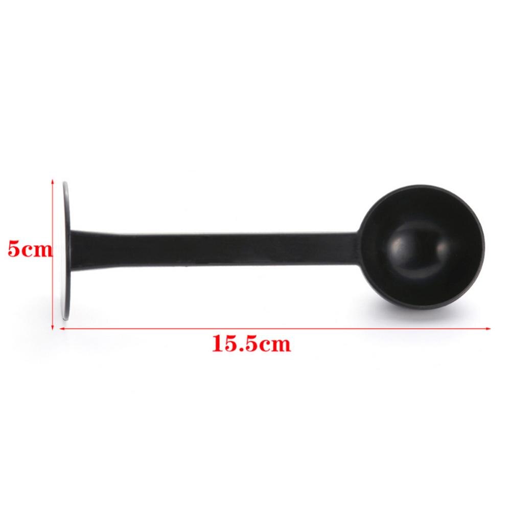 Cuchara de café 2 en 1, cuchara medidora estándar de 10g, cuchara para frijol en polvo, accesorios para cafetera