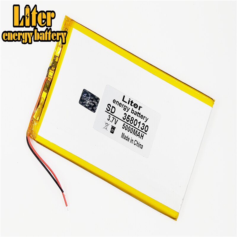 3580130 3.7V 5000MAH Li-ion battery for tablet pc 7 inch 8 inch 9inch Tablet Battery inner