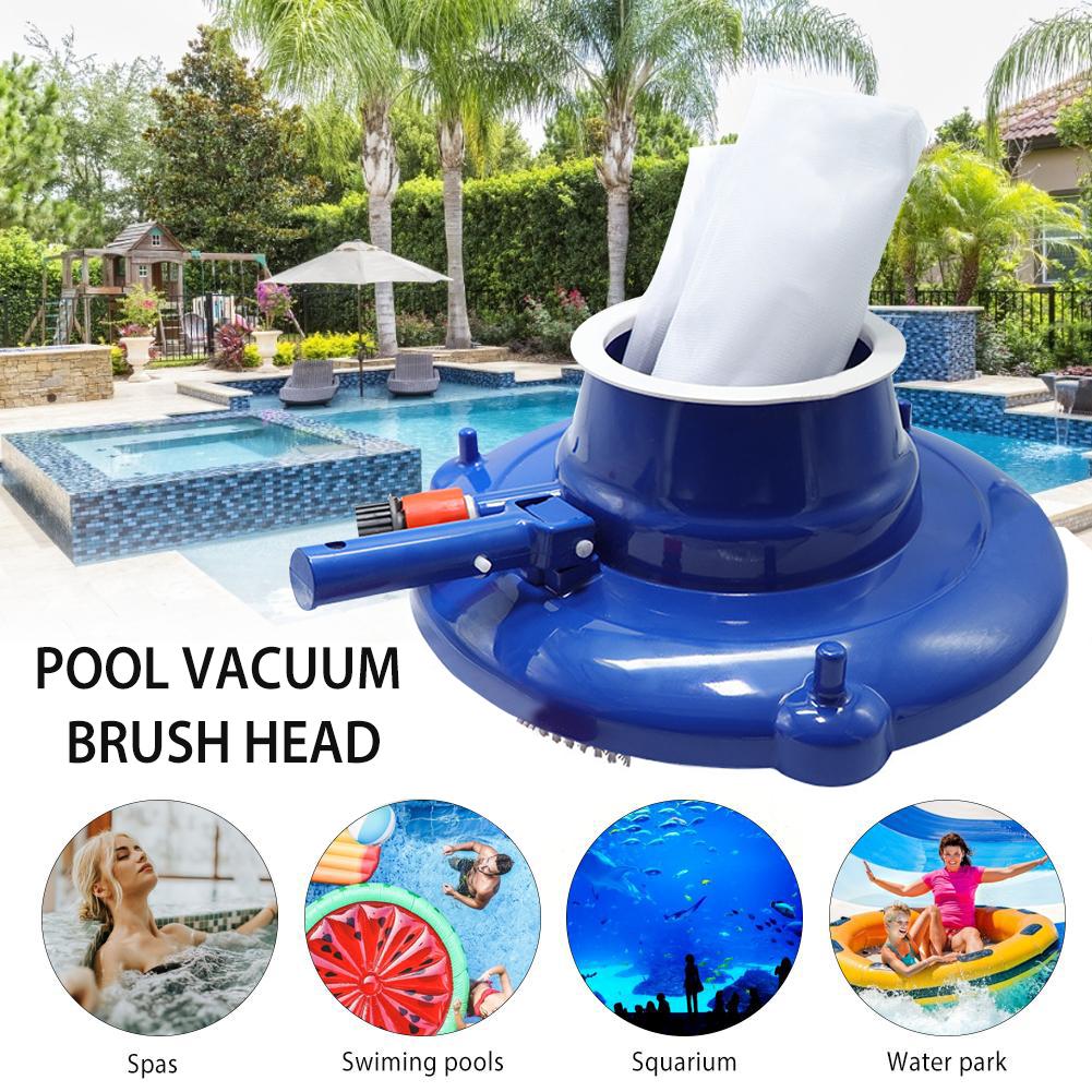 Herramienta de limpieza de piscinas, Mini limpiador al vacío para piscina, objetos flotantes, Herramientas de limpieza, cabezal de succión para piscina, Kit de red de limpieza para jardín S