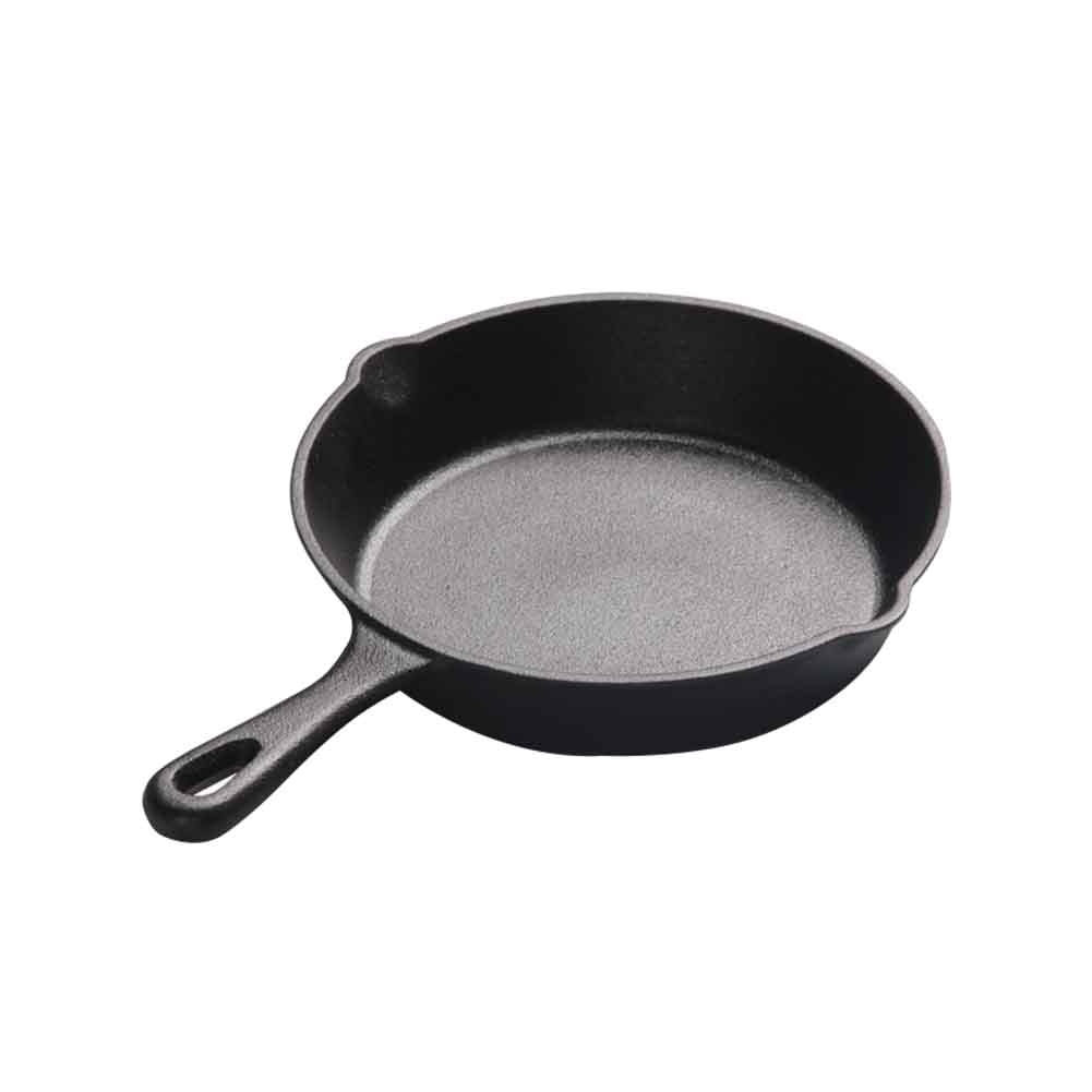 Hem gjutjärnspanna köksredskap matredskap ägg pannkaka stekpanna slät yta kök mini non stick för induktionsspis