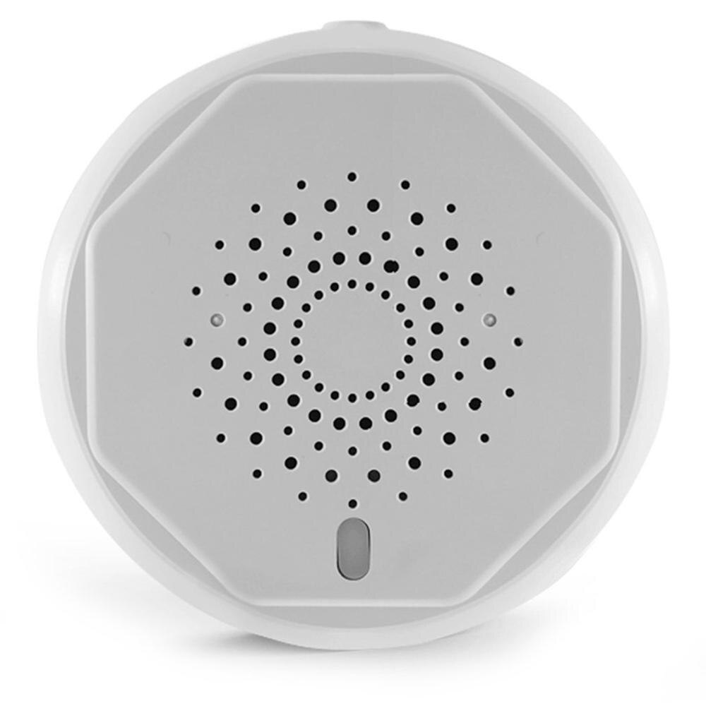 Smart Gas Sensor Monitor Alarm Fire Protection With Remote Control Stable APP Transmission For Family Dormitory