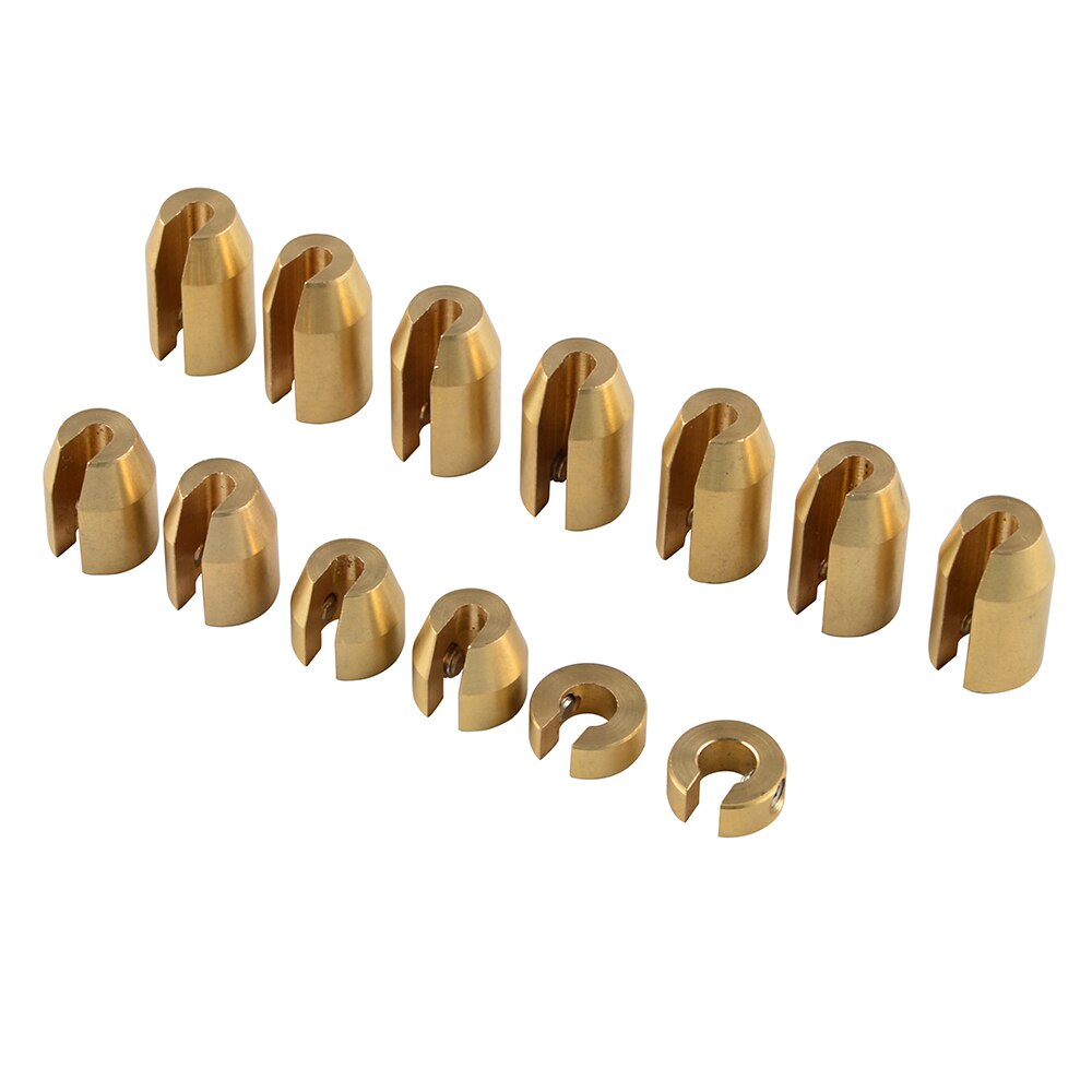 Motorcykel återanvändbar mässing hjul eker balansvikter refill kit för ktm 450 500 530 exc