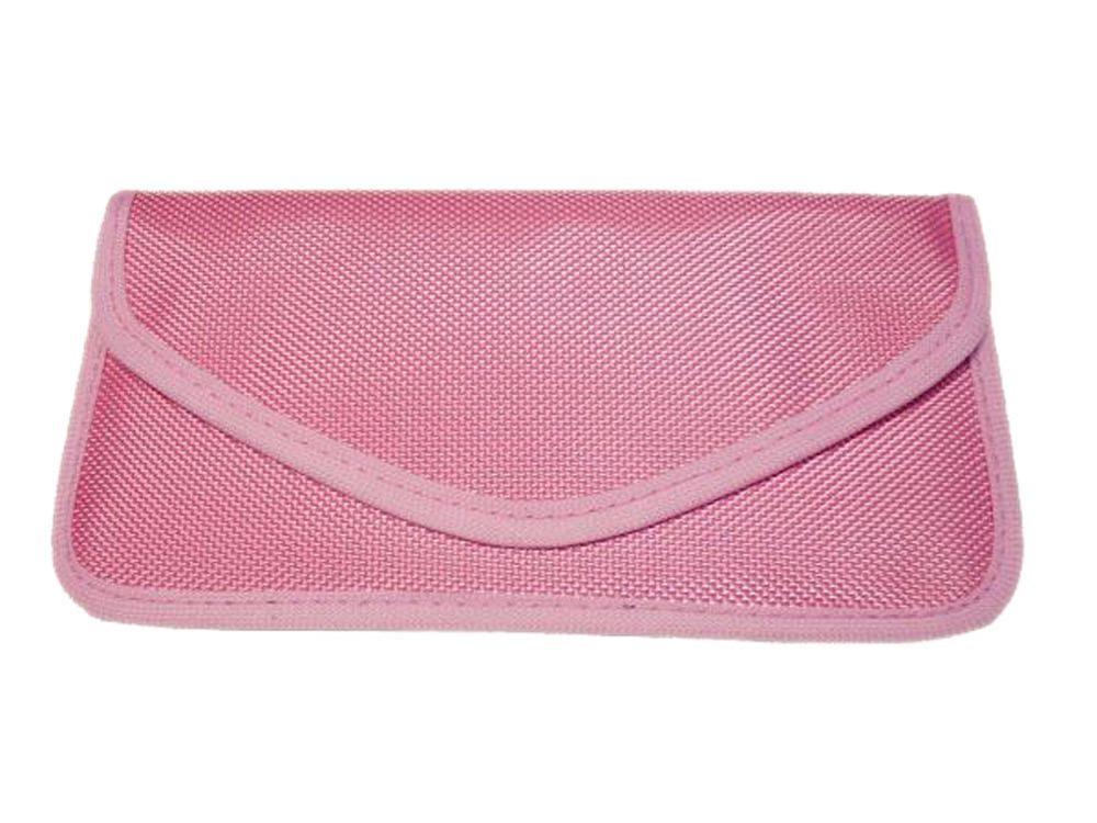 GSM 3G 4G LTE GPS RF RFID Signal Blokkeren Bag Anti-Straling Signaal Afscherming Pouch Wallet Case voor Mobiele Telefoon 6 Inch: Pink