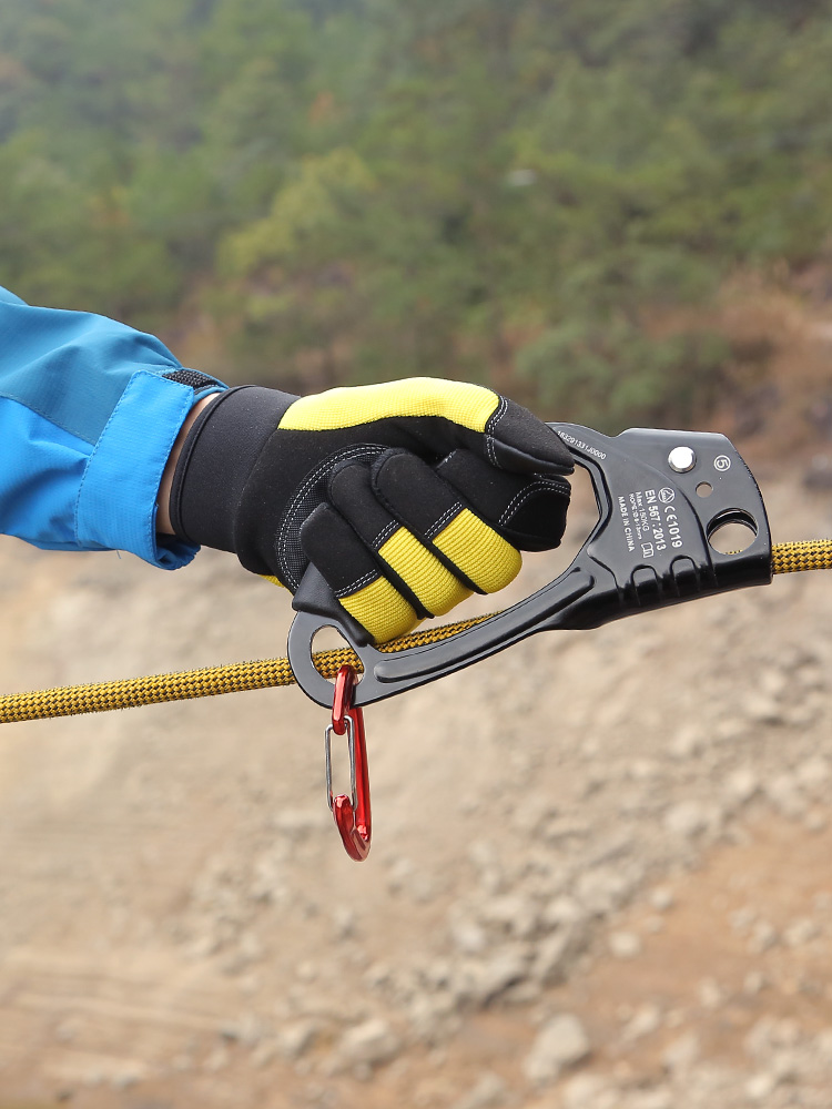 XINDA – gants d&#39;escalade en cuir de vache, antidérapants, résistants à l&#39;usure, pour Sports de plein air professionnels, randonnée, escalade, descente