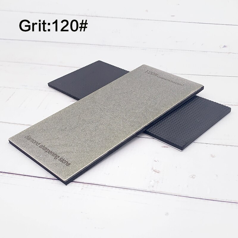 diamond stone sharpening sheet Diamond sahrpening stone kitchen knife sharpener Apex edge EVA base Non-slip sharpener: 120 Grit