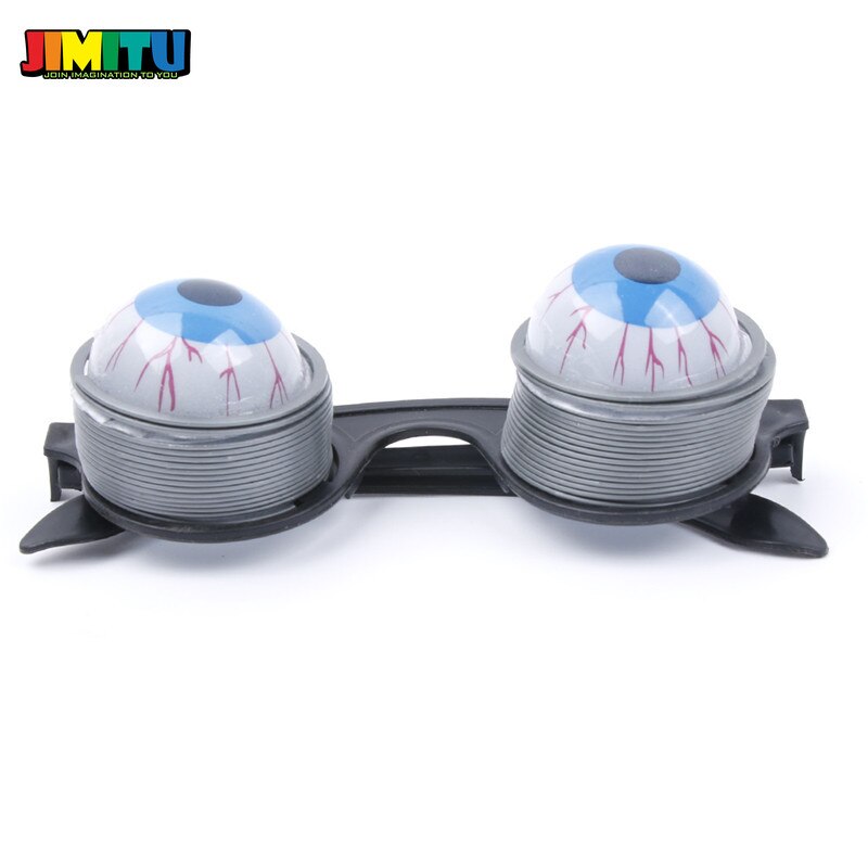 Halloween Pop Uit Eye Dropping Eyeball Bril Horror Masquerade Scary Ogen Bril Party Prank Grappige Grap Speelgoed