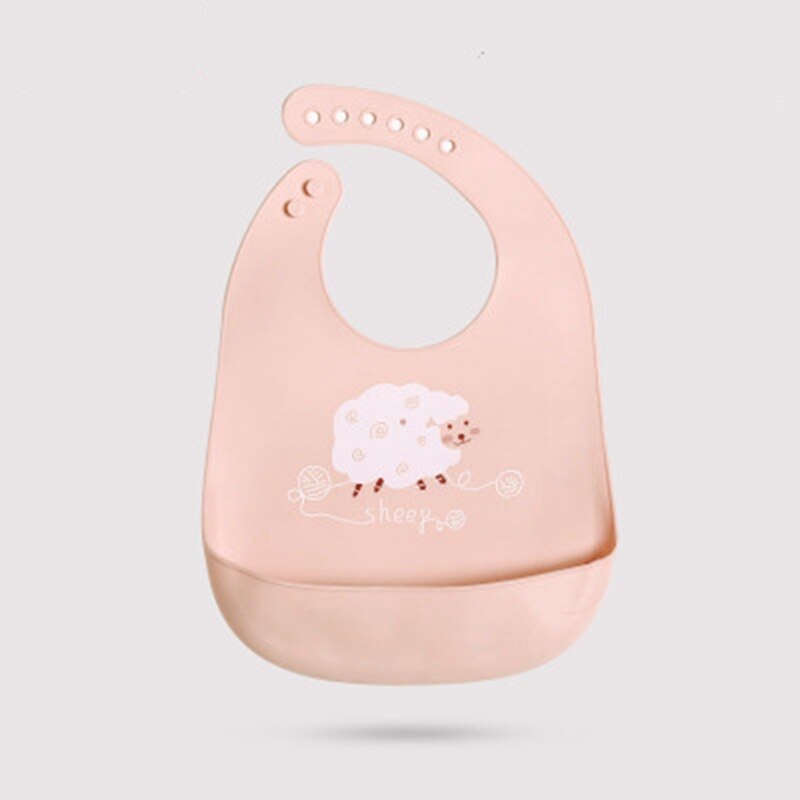 Laten We Food Grade Siliconen Slabbetjes Babyvoeding Speeksel Handdoek Olie-Proof Verstelbare Burp Doeken Bandana Cartoon Waterdicht schorten: 12