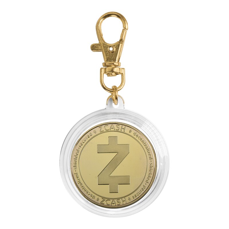 Bitcoin portachiavi morso moneta briscola increspatura Ethereum monete remy placcato in oro sfida portachiavi con monete di crittografia per lui: keychain 8