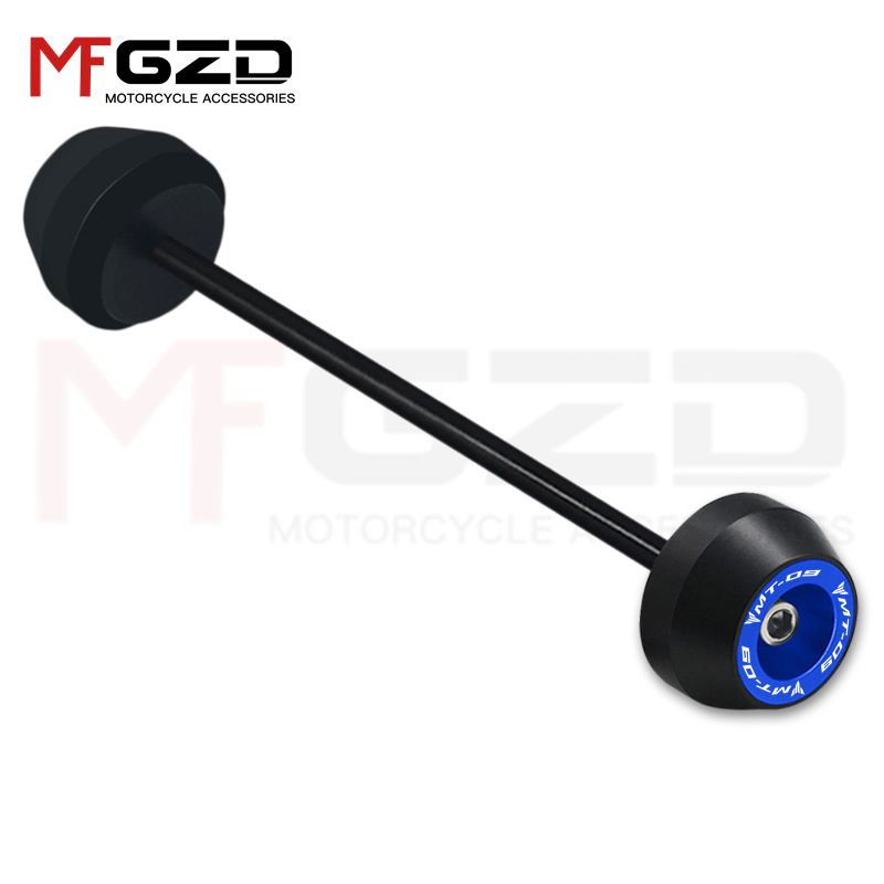 Protecteur de collision d'essieu coulissant de fourche de roue avant et arrière, accessoires de moto mt09 pour YAMAHA MT-09 2022 2023: Lavande