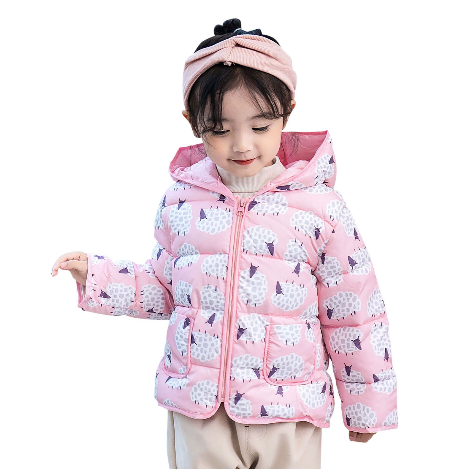 Meisjes Jas & Uitloper Kinderen Katoen Gewatteerde Jas Jongens Winter Kleding Warme Jassen Cartoon Куртка Для Мальчика Kapmantel kids