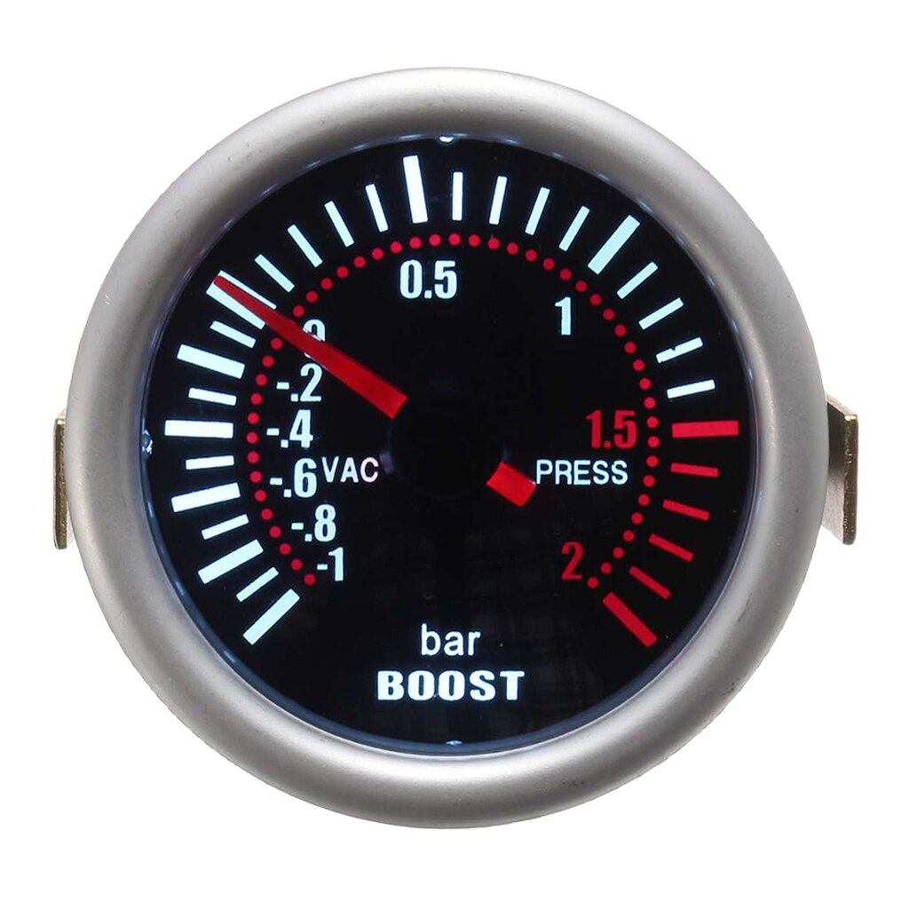 2" 52mm Car Turbo Boost Bar Meter Red LED Light Universal High Sensitivity