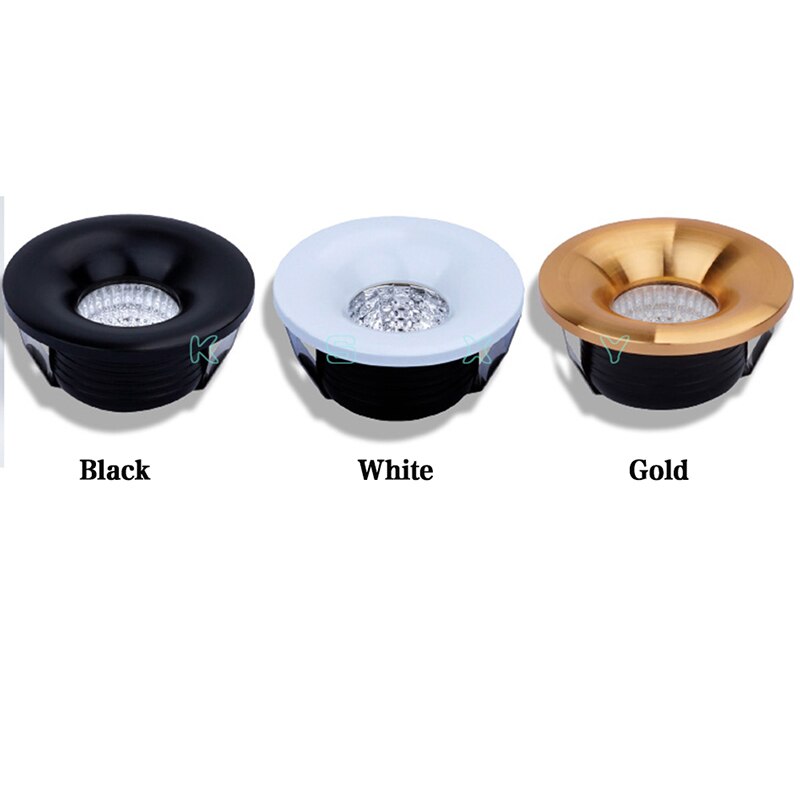 10 stk dæmpbar 3w led spotlight loft lille forsænket belysning vitrine skifte køkken trin væg trappe spot lys 110v 220v