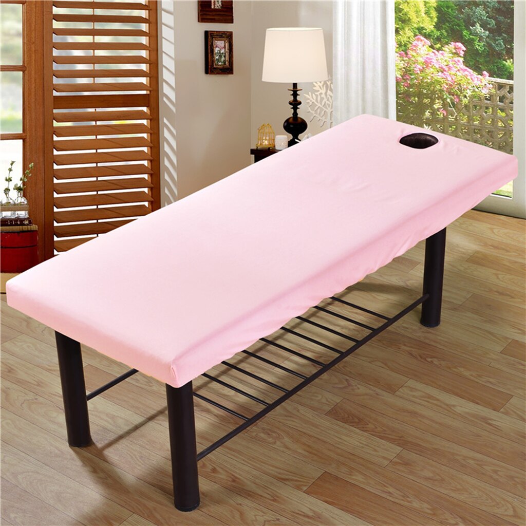 Brushed Cotton Beauty Massage Table Cloth Sheet Spa Bed Couch Cover 70x190cm