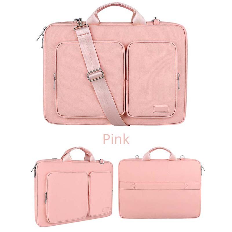 Bolsa impermeable para ordenador portátil 13,3, 14,1, 15,6 pulgadas, bolso de hombro para mujer y hombre, maletín para documentos, funda protectora