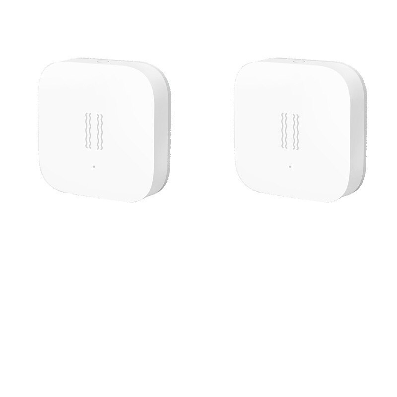 Original Aqara Vibration Shock Sensor Built In Gyro Motion sensor for Xiaomi Mi Home App Global Edition: 2pcs