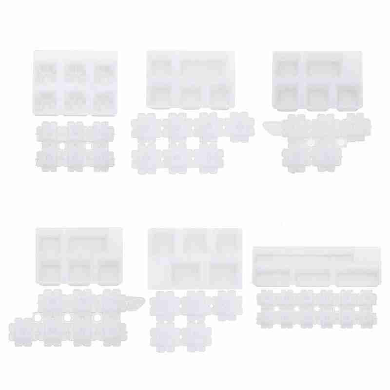 1pcs DIY Mechanical Keyboard Key Cap Silicone Mold Transparent DIY Epoxy Resin Mould Handmade Crafts Keyboard Key Cap Mold