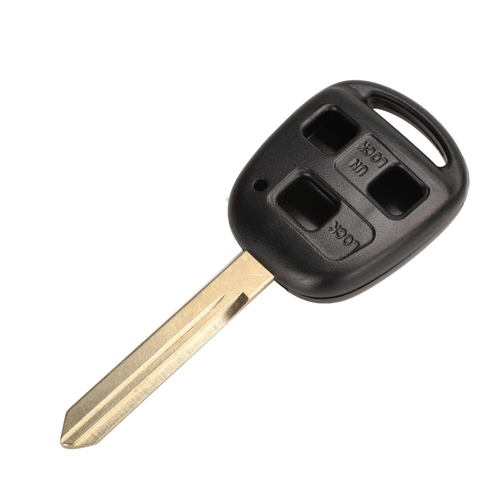 jingyuqin Remote 2/3 B Key Case Cover Shell For Lexus RX300 ES300 LS400 GX460 For Toyota Corolla Land Cruiser YARIS CAMRY RAV4: 3B Toy47