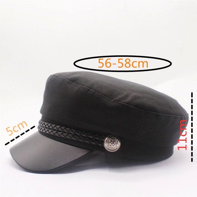 Blank black Newsboy Caps for Women Spring Autumn Winter Hats cotton Cap Winter Ladies Black Hat Beret Cap