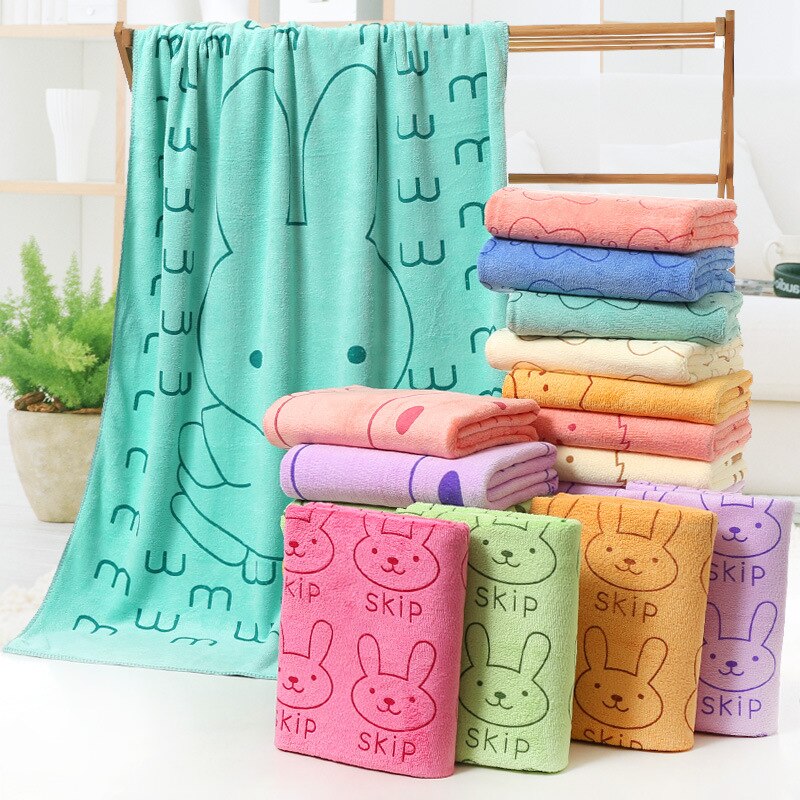 140X70CM Pet Bath Towel Oversized Microfiber Towel Strong Absorbing Water Dog Towels Golden Retriever Teddy General Pet Supplies