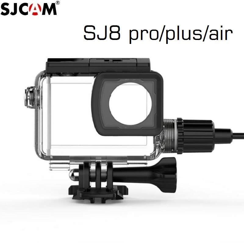Originele Sjcam SJ8 Pro/Plus/Air Motorcycle Waterdichte Case Voor SJ8 Opladen Case Charger Behuizing Camera Accessoires Clownfish