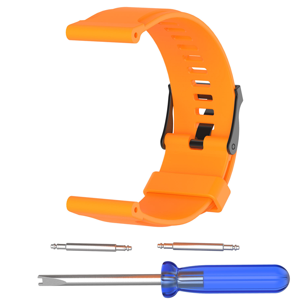 Correa de reloj para Suunto Traverse, correa de repuesto para exteriores, pulsera deportiva para Suunto Traverse, accesorios de reloj inteligente: Orange