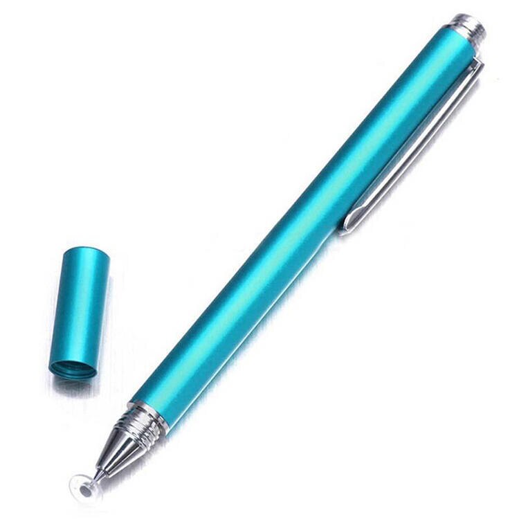 Lápiz capacitivo de punta fina para teléfonos inteligentes, para Android, iPad: Light Blue