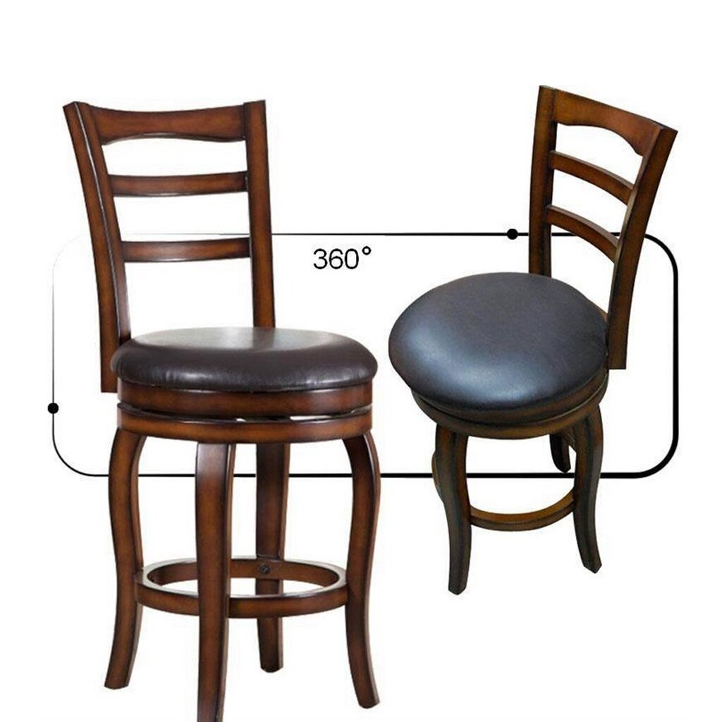 6 "bar sæde drejeligt belagt base base kraftig diy stol barstol skammel