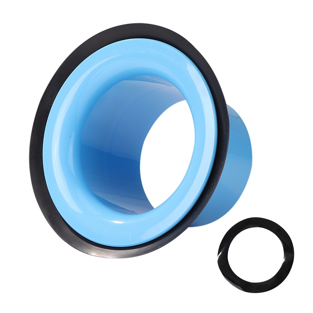 Drum Bass Bottom Microphone Loudspeaker Voice Sound Amplifier Drum Accessories Bass Hole Protection Percussion Spare ABS Parts: blue