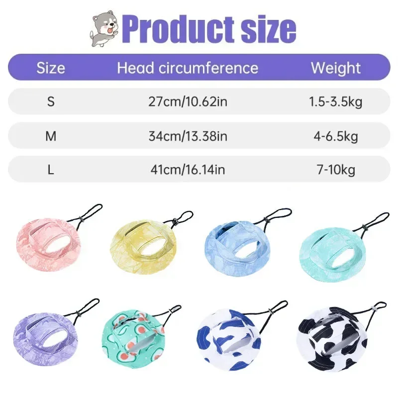 Lille hundekattehatte cowboyhat med ørehuller lille kæledyrs fødselsdagsfest kostume kattehovedbeklædning hvalphund killinghat chihuahua kasket