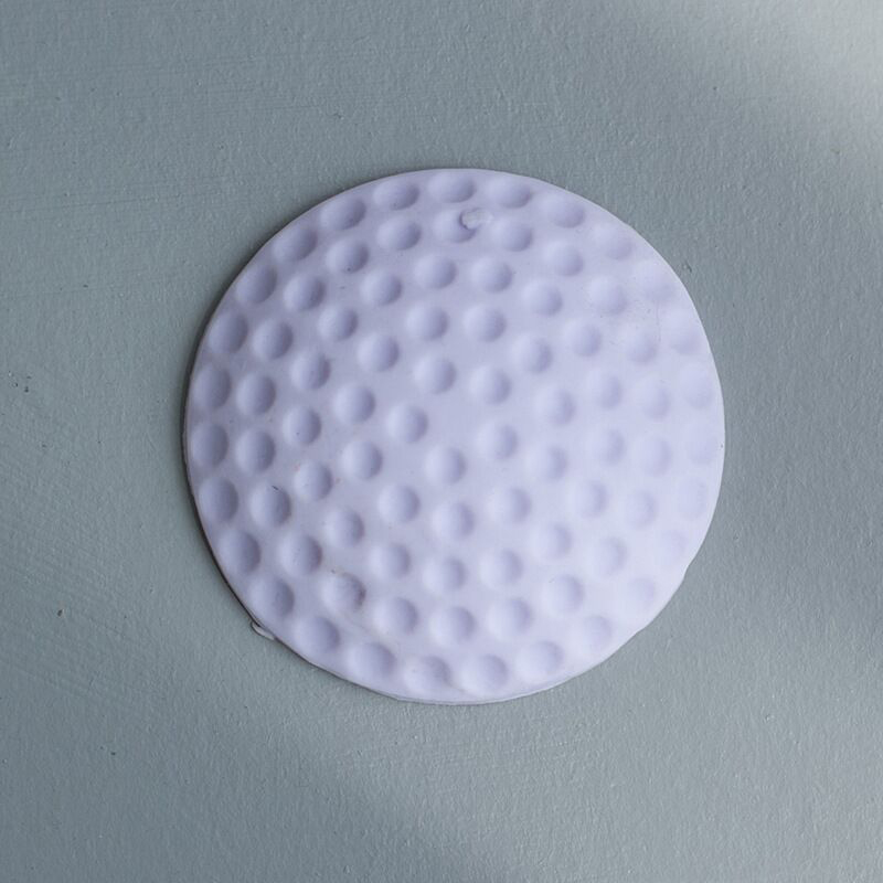 2 stk dørhåndtag vægnedbrudspuder fortykning mute golf modellering gummibeskyttende pad vægknapmåtte sikkerhedsbeskyttelses klistermærker