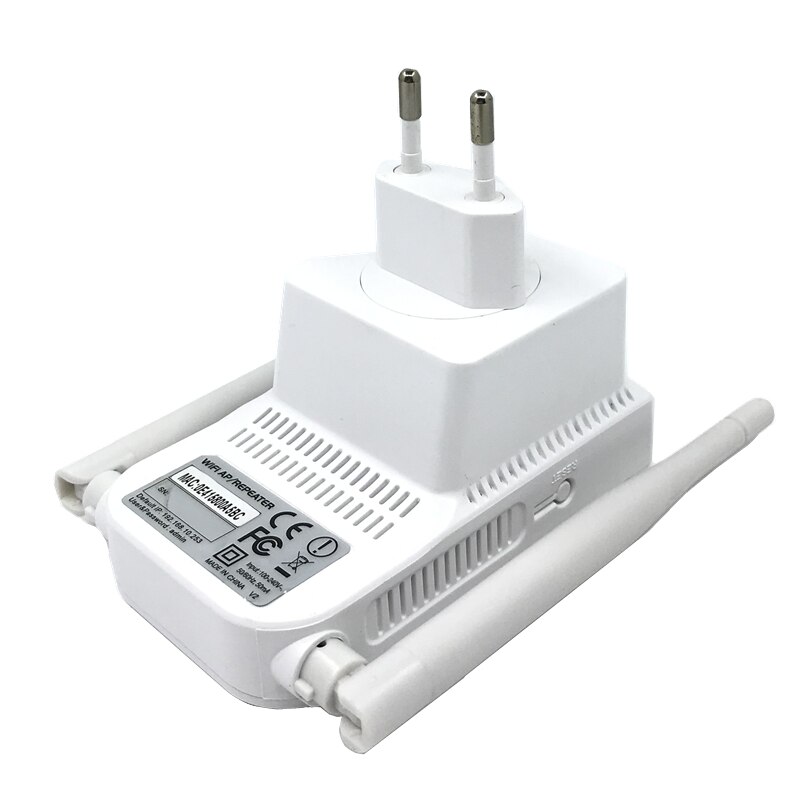 Ripetitore Wifi Senza Fili router2.4G300M estensore AP booster Amplificatore LAN cliente Ponte IEEE802.11b/g/n EU tappo Wi fi roteador: bianca EU
