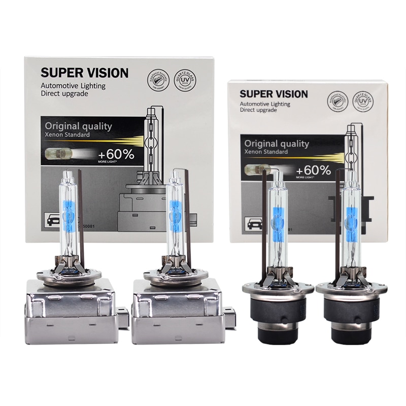 D3s xenon-dolda lampor billjuskälla 5500k 35w 55w super vision  d1s ersättningsljus med beläggningsskikt