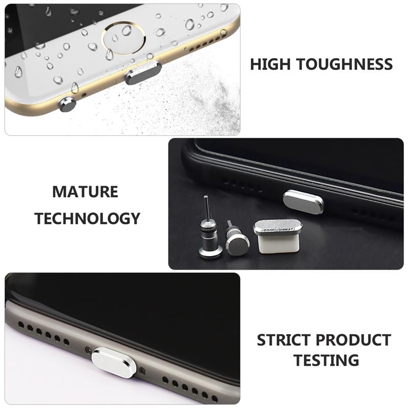 Type C Phone Charging Port 3.5mm Earphone Jack Sim Card USB C Dust Plug For Samsung S10 S9 S8 Note 8 9 Huawei P20 P30 Pro P40