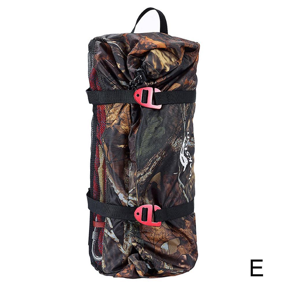 Climbing Rope Bags Shouder Strap Ropes Storage Bag Outdoor Camping Rock Mountaineering Folding Portable Adjustable Waterproof: E