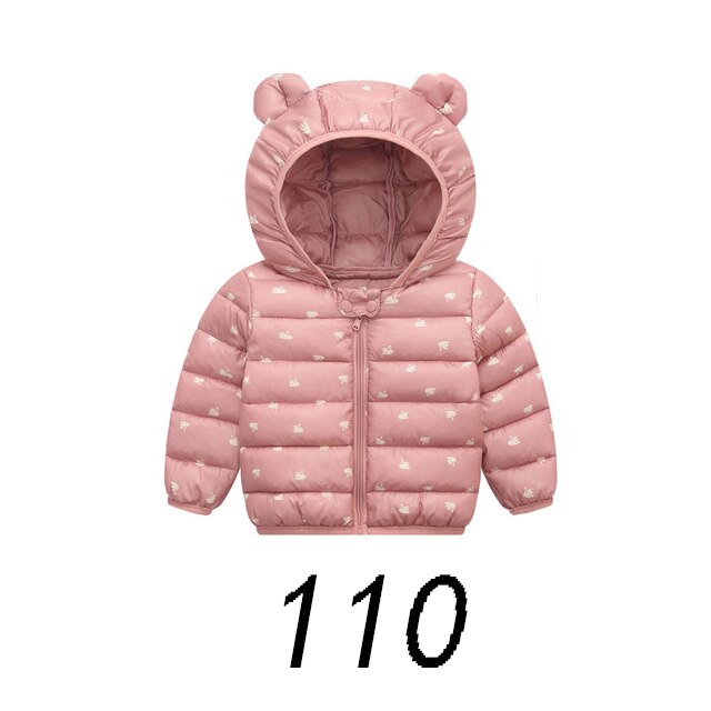 Medoboo bébé hiver manteau filles garçons enfant veste bébé vêtements -nés combinaisons Snowsuit à capuche veste manteau hauts vêtements d'extérieur: ME0201-P110