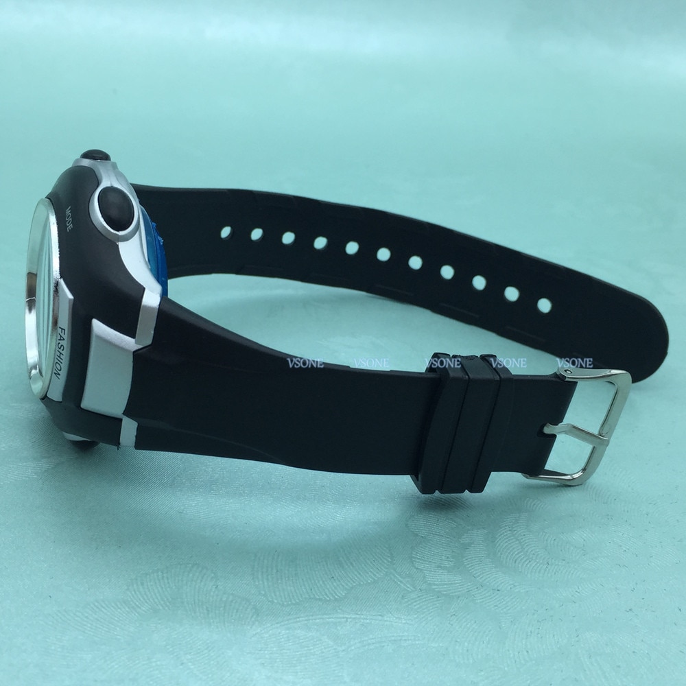 Visioyo digitaal engelstalig polshorloge met wekker in sportstijl