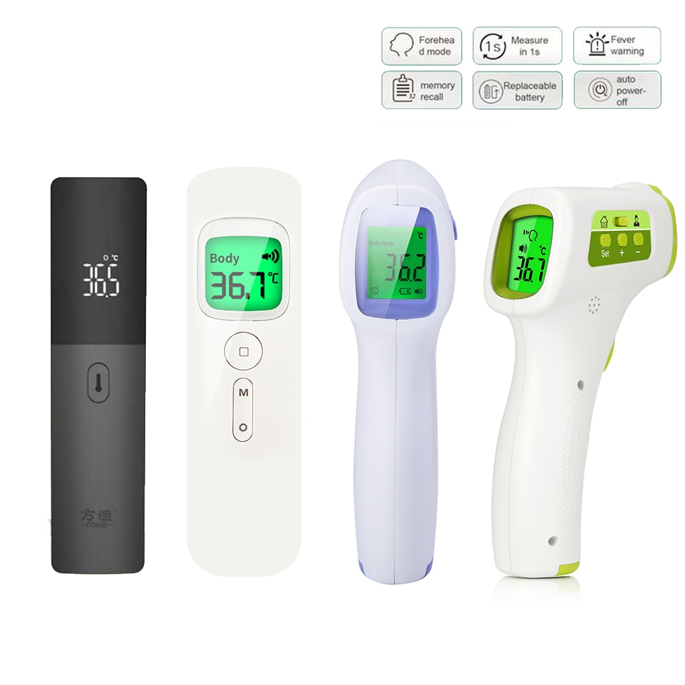 Digitale Thermometer Infrarood Contactloze Volwassen Baby Lcd Thermometer Koorts Ir Kind Thuis Draagbare Gezondheidszorg Monitor Tool